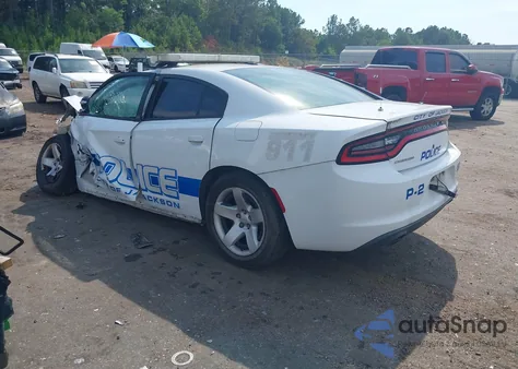 2015 Dodge Charger Police из США, поврежденный, VIN 2C3CDXAG3FH735280